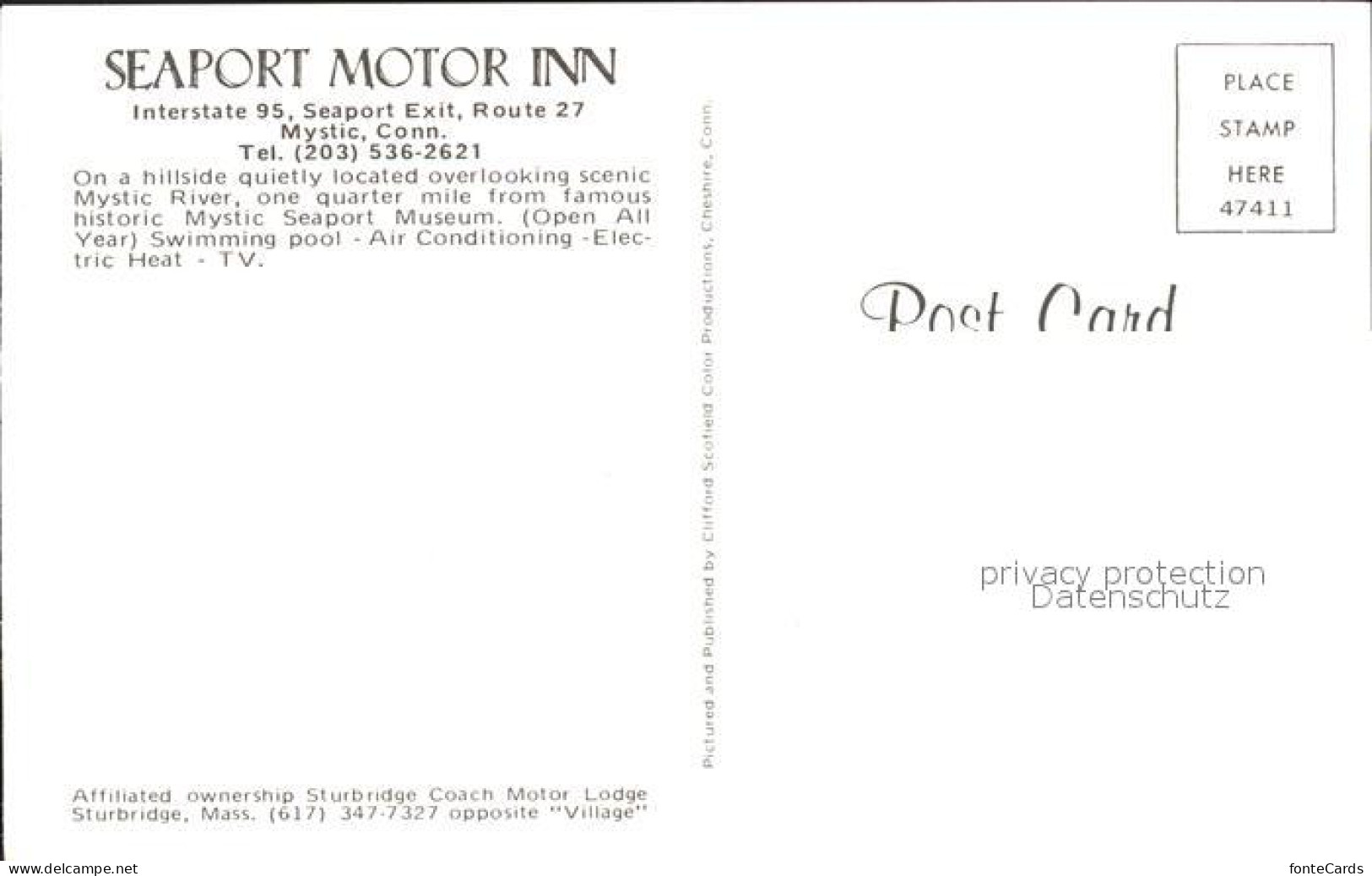 71953226 Mystic_Connecticut Seaport Motor Inn - Autres & Non Classés