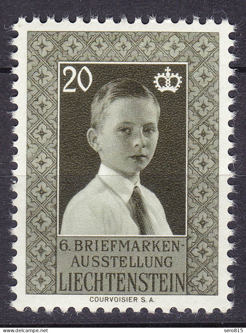 Liechtenstein  Mi. 352 Postfrisch Briefmarkenausstellung 1956  (11304 - Autres & Non Classés