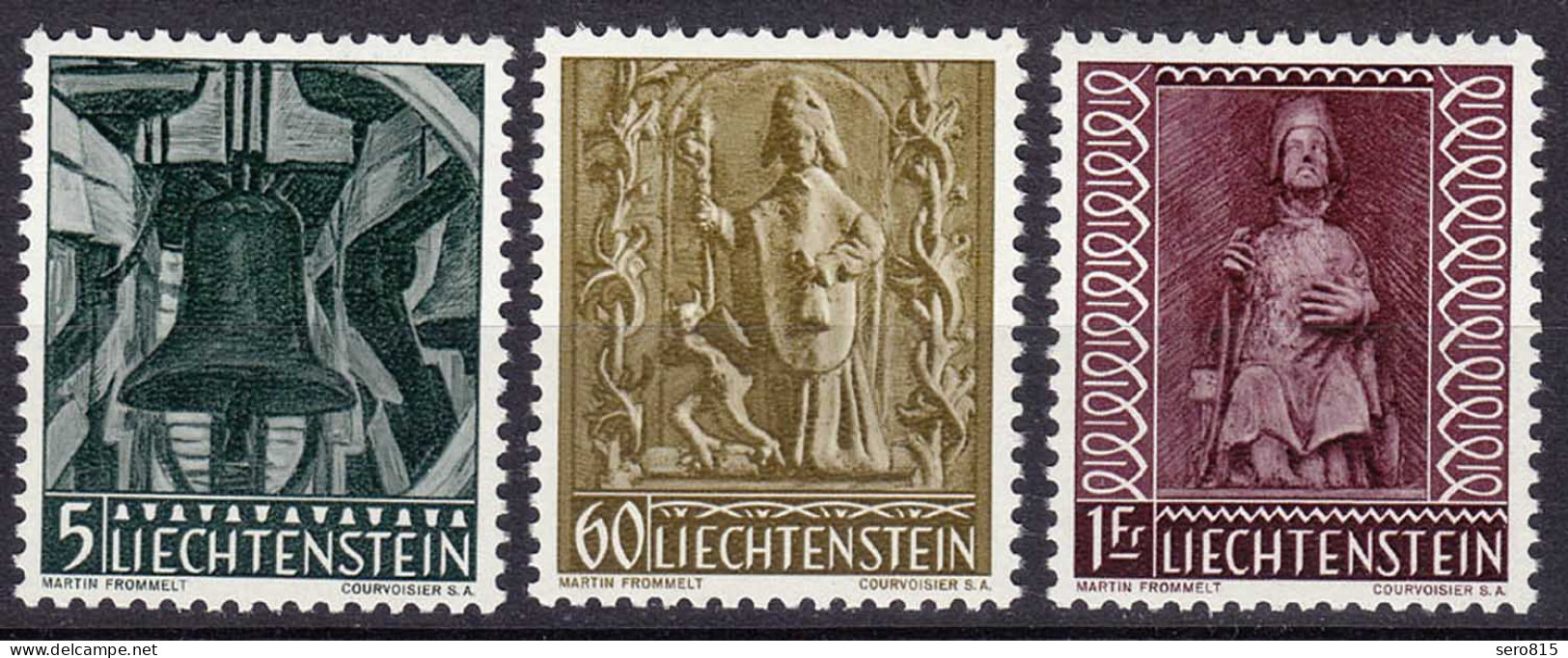 Liechtenstein  Mi. 386-388 Postfrisch  Weihnachten 1959  (11314 - Autres & Non Classés