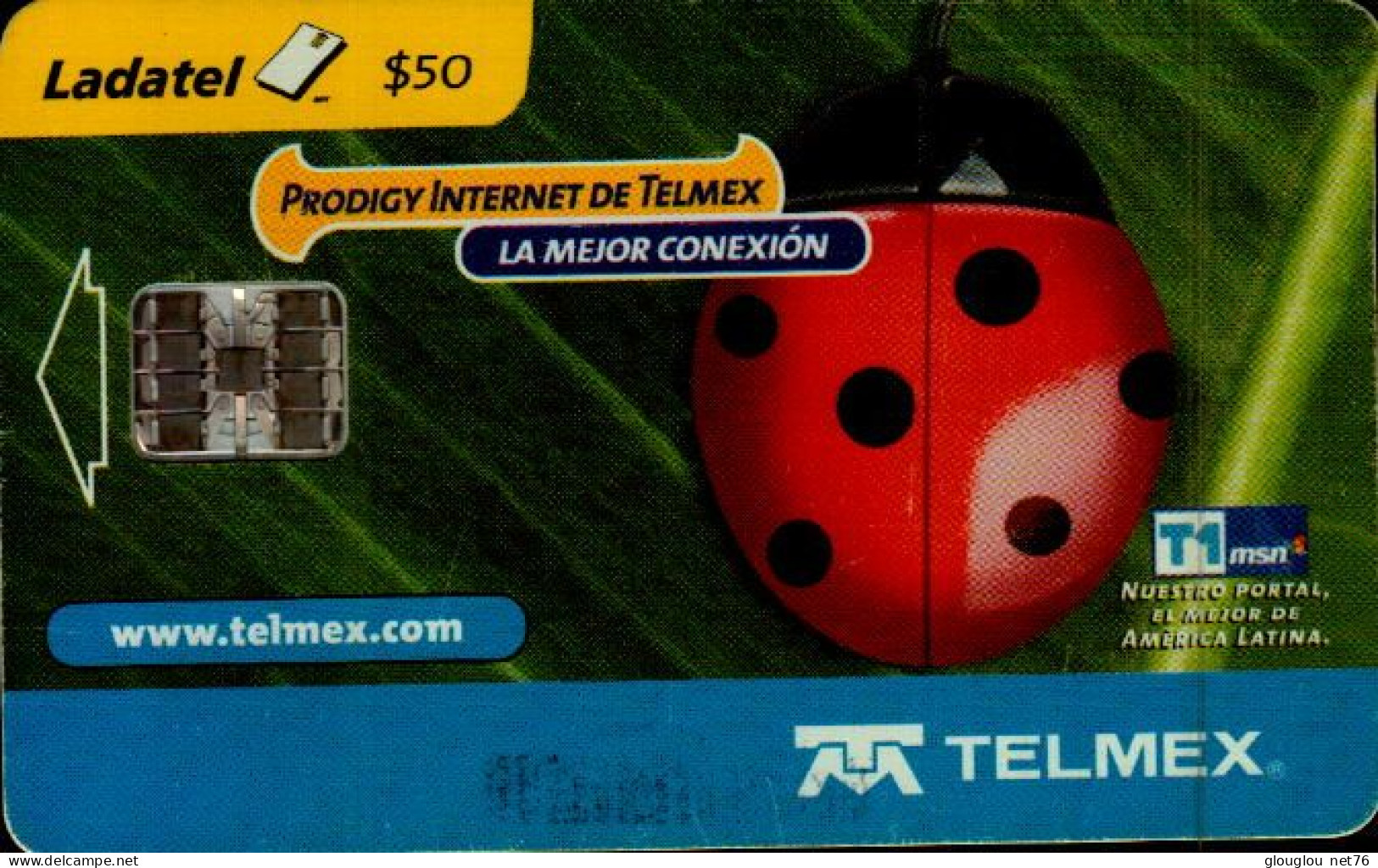 TELECARTE ETRANGERE...COCCINELLE - Ladybugs