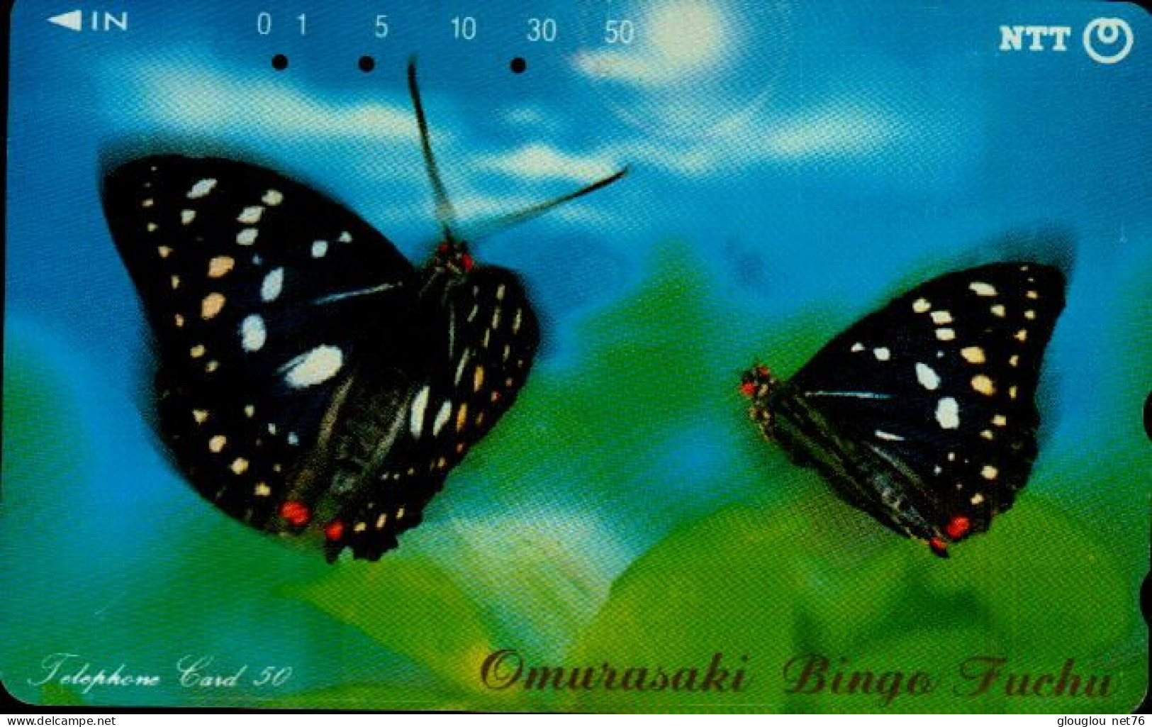 TELECARTE ETRANGERE.. PAPILLON - Schmetterlinge