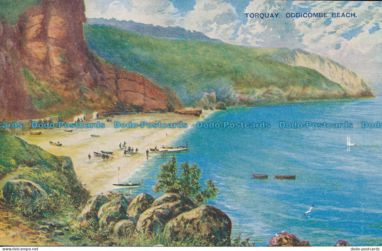 R008185 Torquay. Oddicombe Beach. Photochrom - Monde