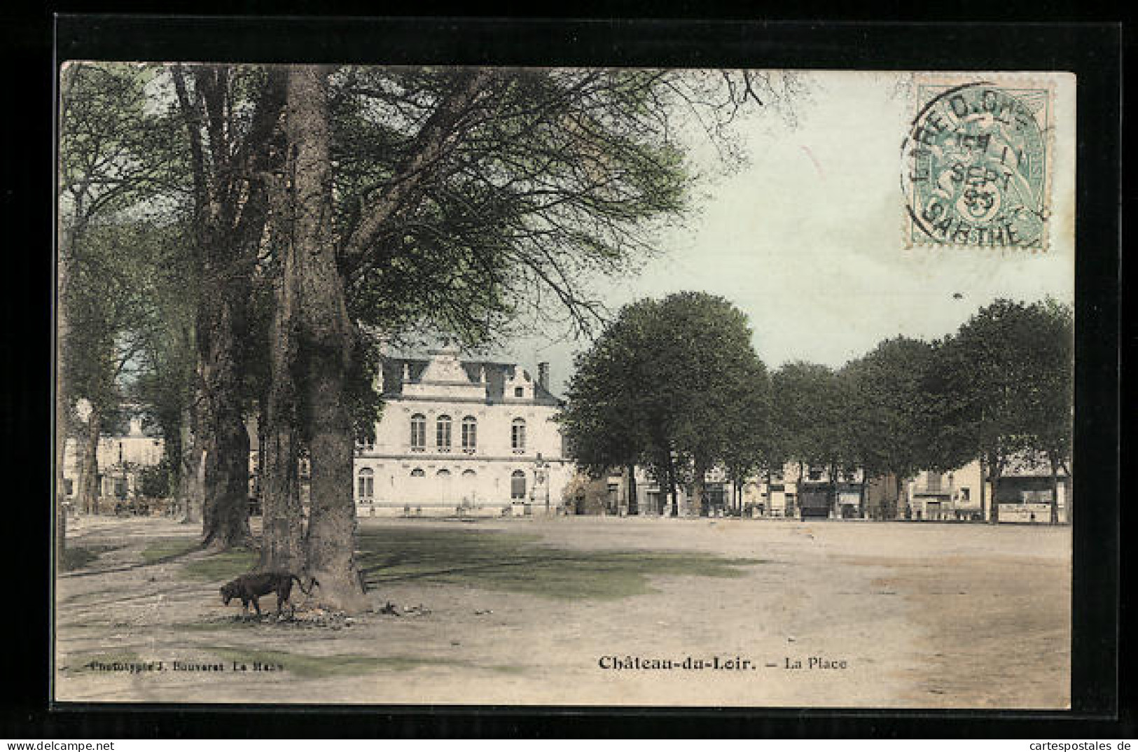 CPA Chateau-du-Loir, La Place  - Chateau Du Loir
