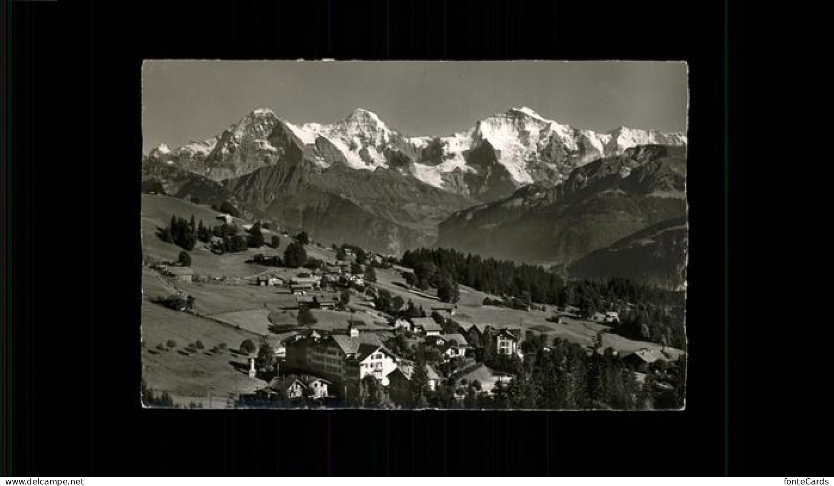 11112544 Beatenberg Waldegg Finsteraarhorn Eiger Moench Jungfrau - Autres & Non Classés