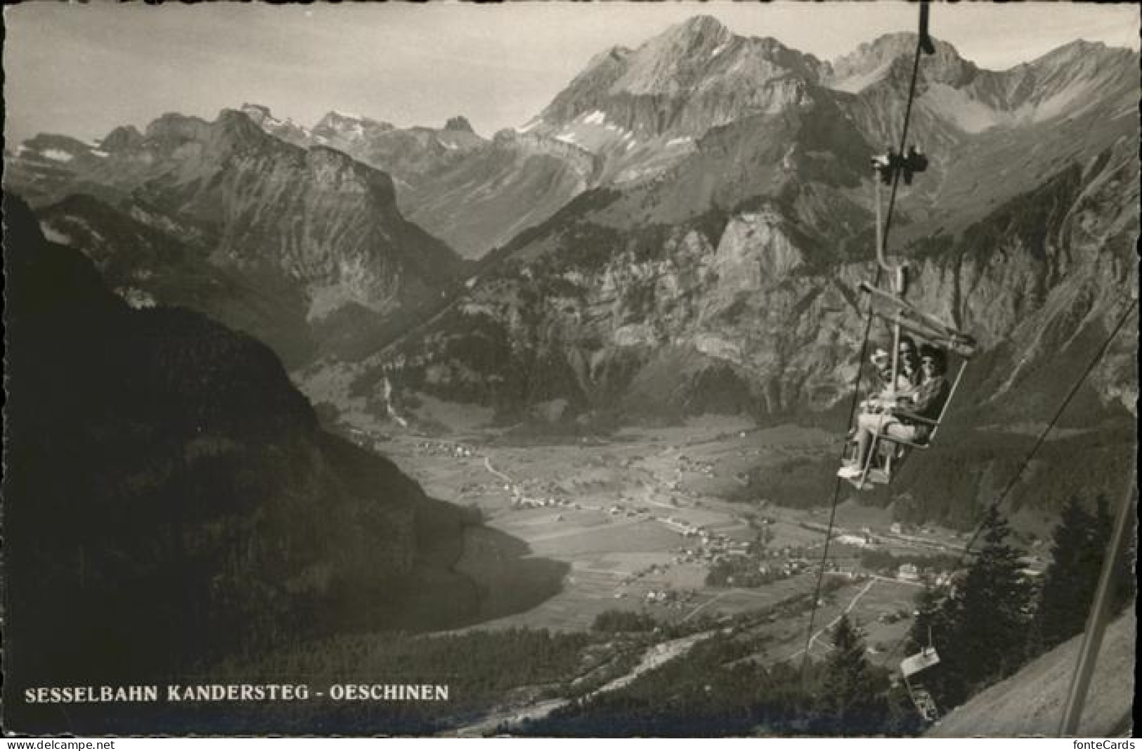 11112530 Kandersteg_BE Sesselbahn Oeschinen - Autres & Non Classés