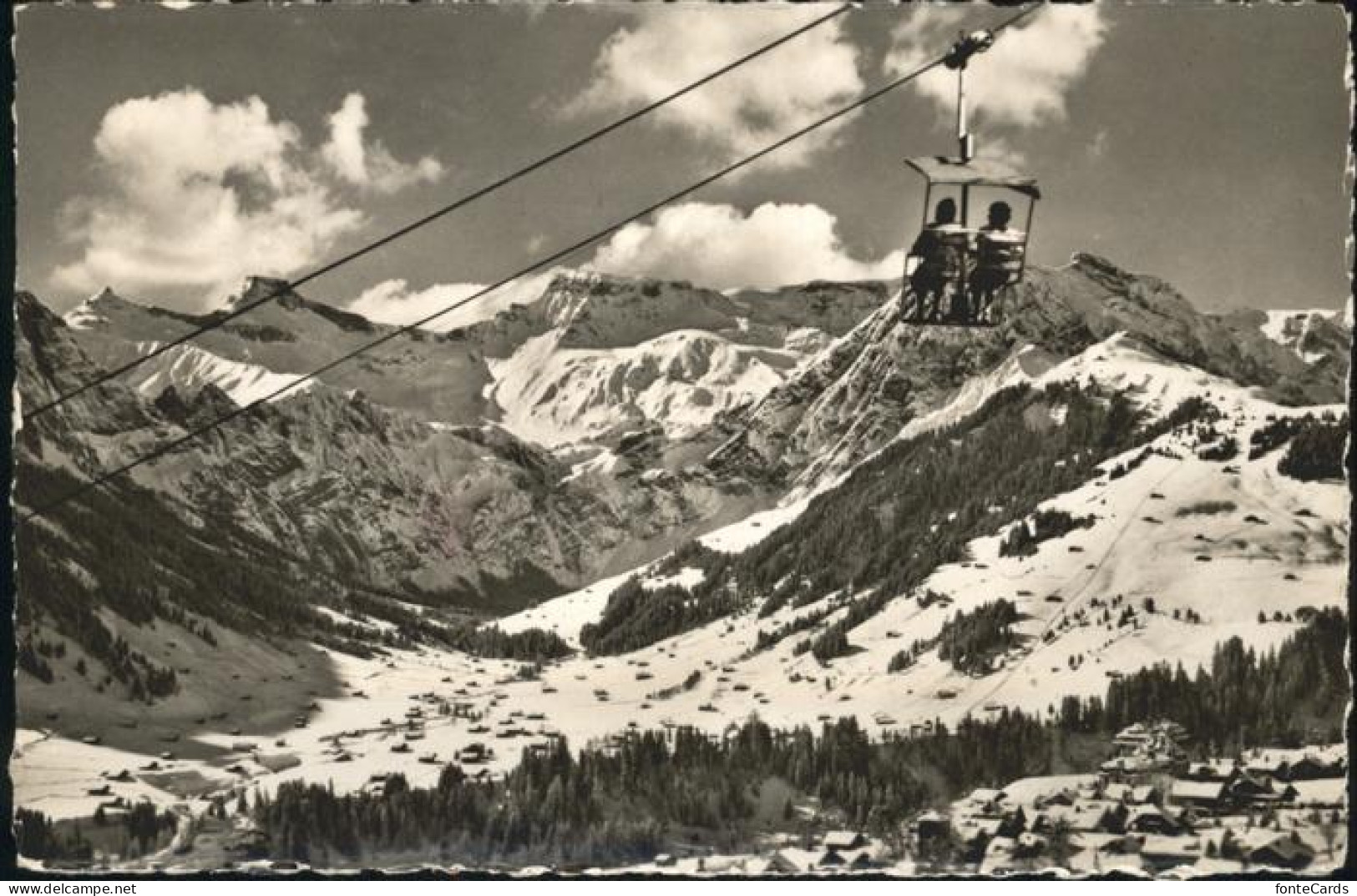 11112482 Adelboden Sesselbahn Schwandfeldspitz - Autres & Non Classés