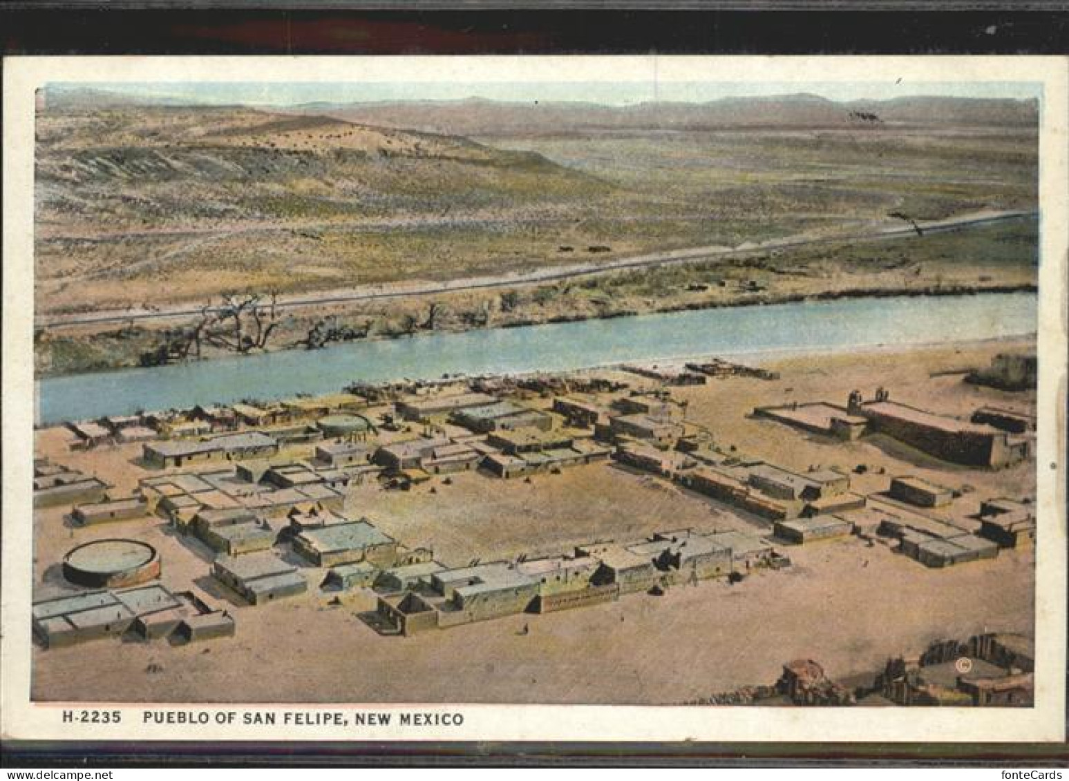 11112435 Pueblo Of San Felipe Teilansicht United States - Other & Unclassified