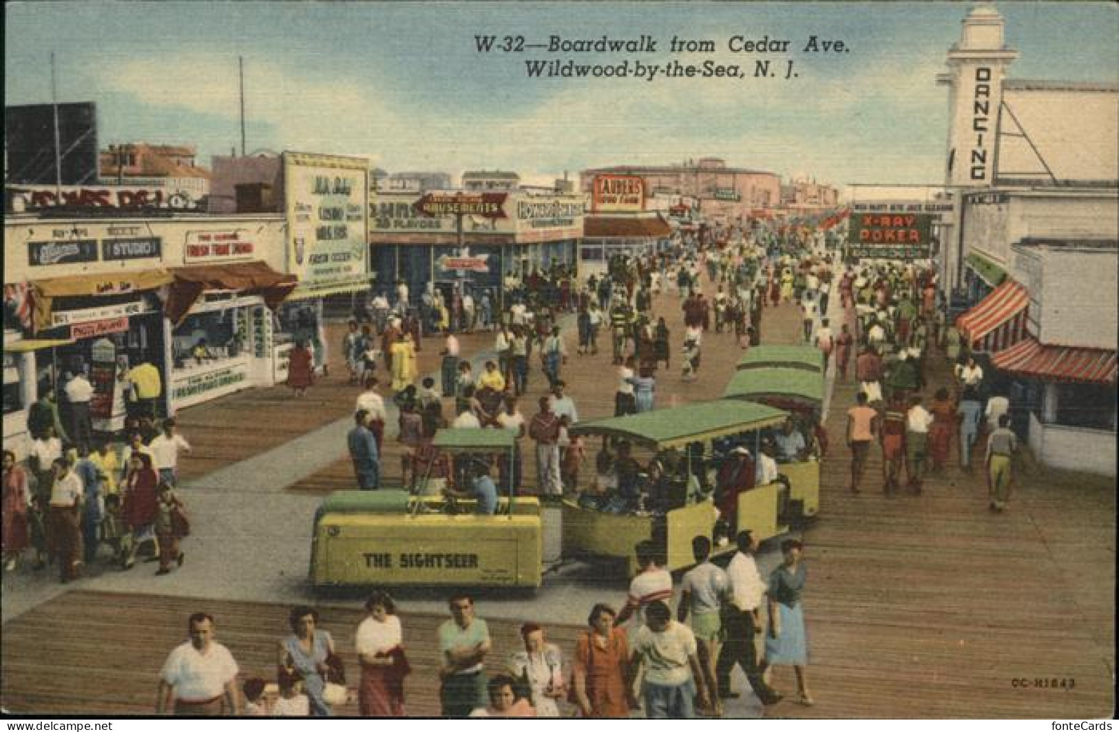 11112414 Wildwood_New_Jersey Boardwalk Cedar Avenue - Sonstige & Ohne Zuordnung