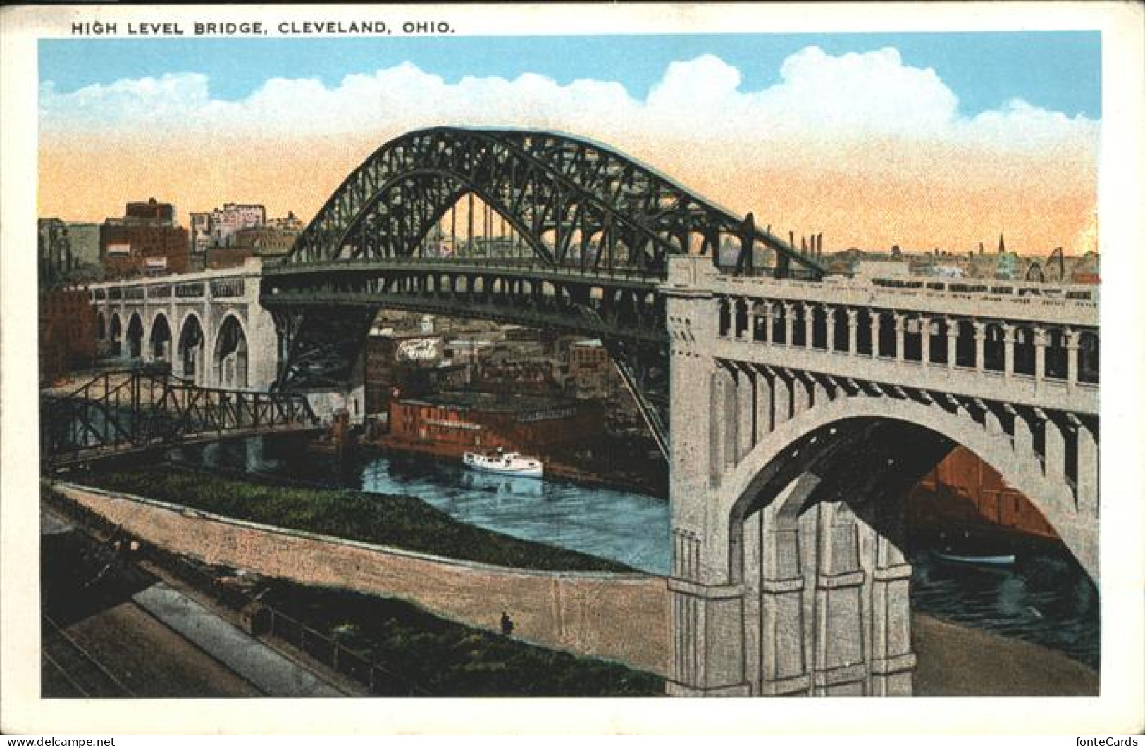 11112213 Cleveland Ohio High Level Bridge  - Autres & Non Classés