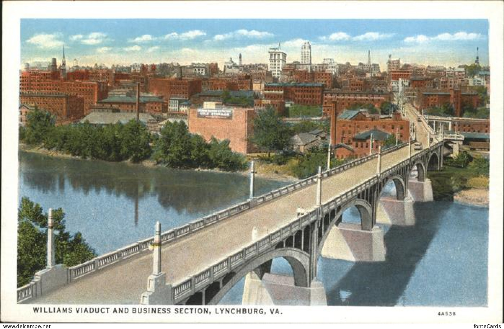 11112177 Lynchburg_Virginia Williams Viaduct - Andere & Zonder Classificatie