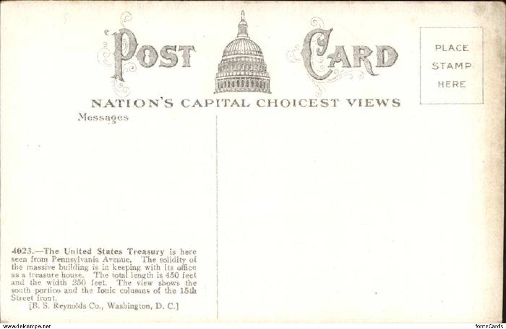 11112056 Washington DC U. S. Treasury  - Washington DC