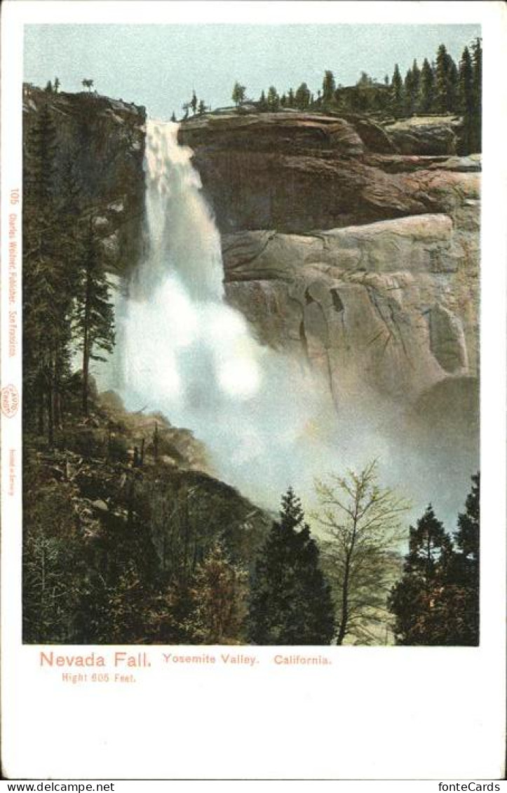 11112001 Yosemite Valley Nevada Fall United States - Autres & Non Classés