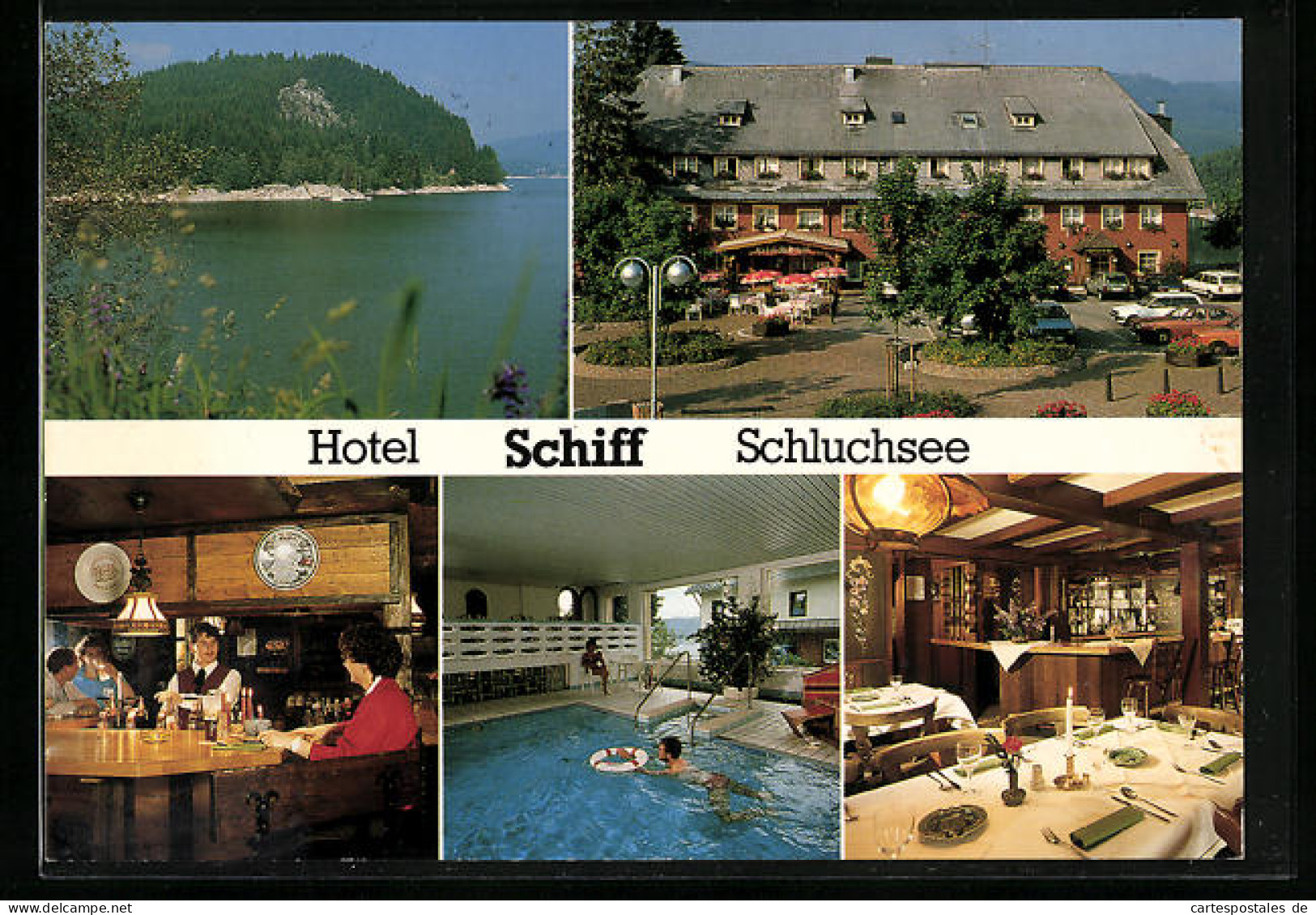 AK Schluchsee, Hotel Schiff, Kirchplatz 7  - Schluchsee