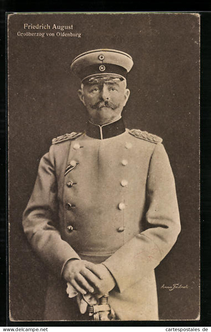 AK Friedrich August Von Oldenburg In Uniform  - Royal Families