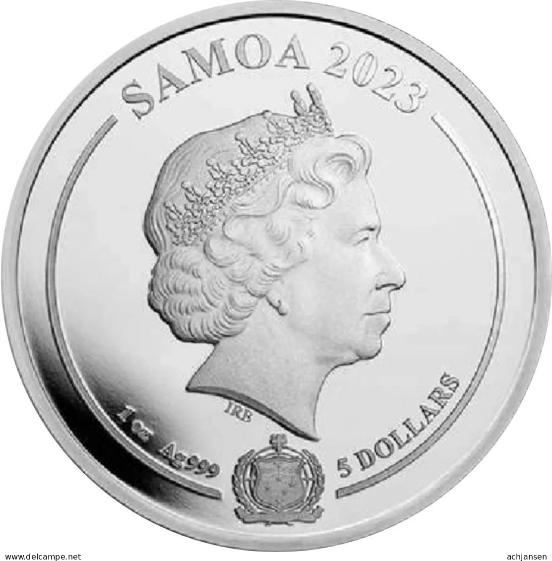 Samoa, 4 X Comics 2023 - 1 Oz. Pure Silver Each - Samoa