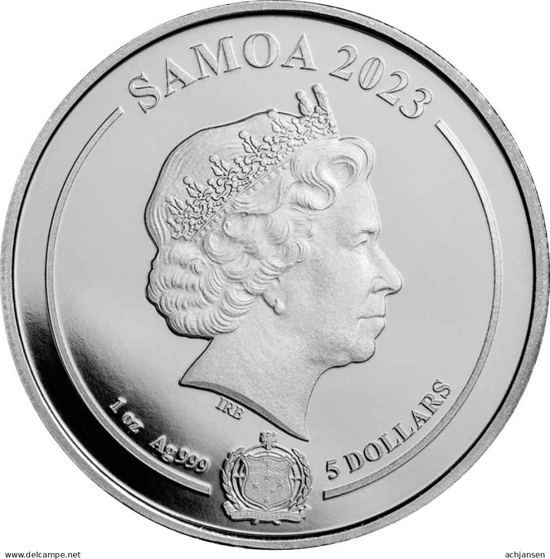 Samoa, 4 X Comics 2023 - 1 Oz. Pure Silver Each - Samoa