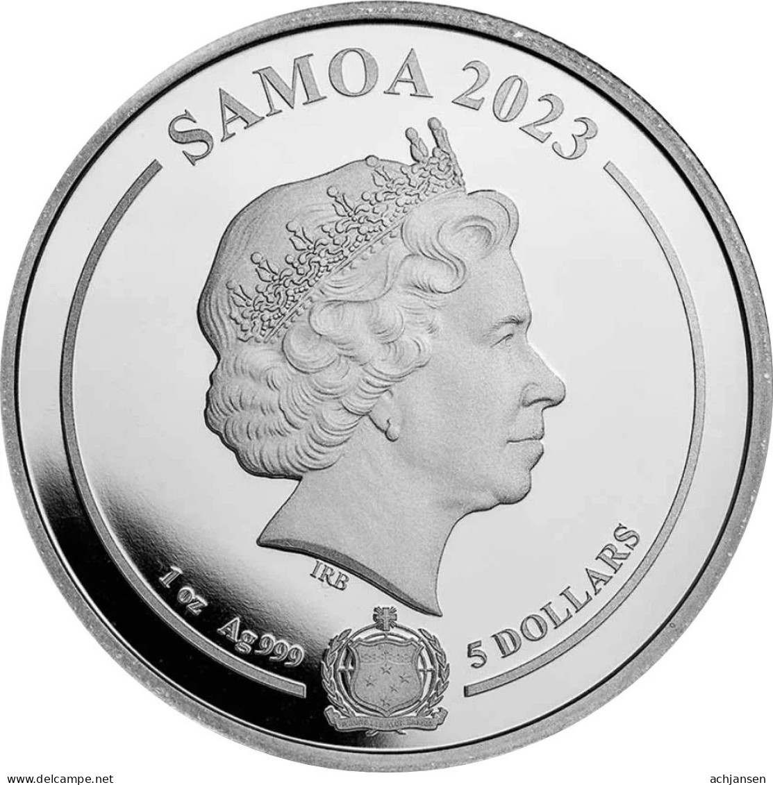 Samoa, 4 x Comics 2023 - 1 Oz. pure silver each