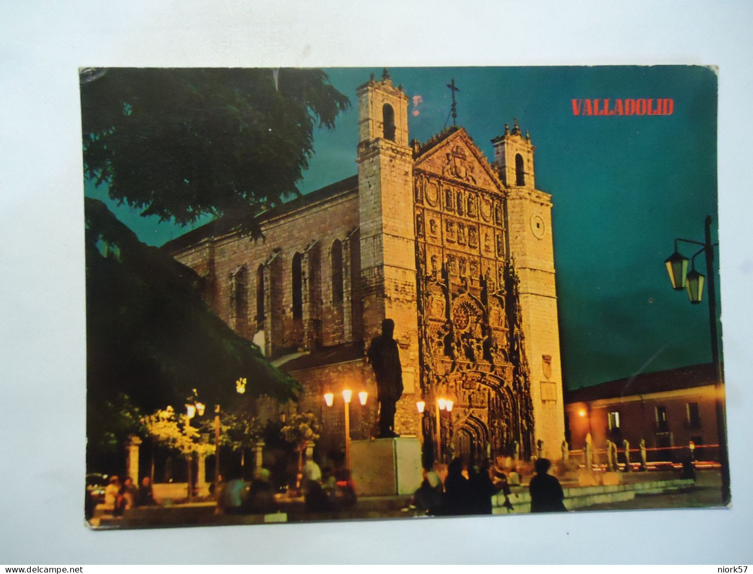 SPAIN    POSTCARD VALLADOLID SAN PABLO - Autres & Non Classés