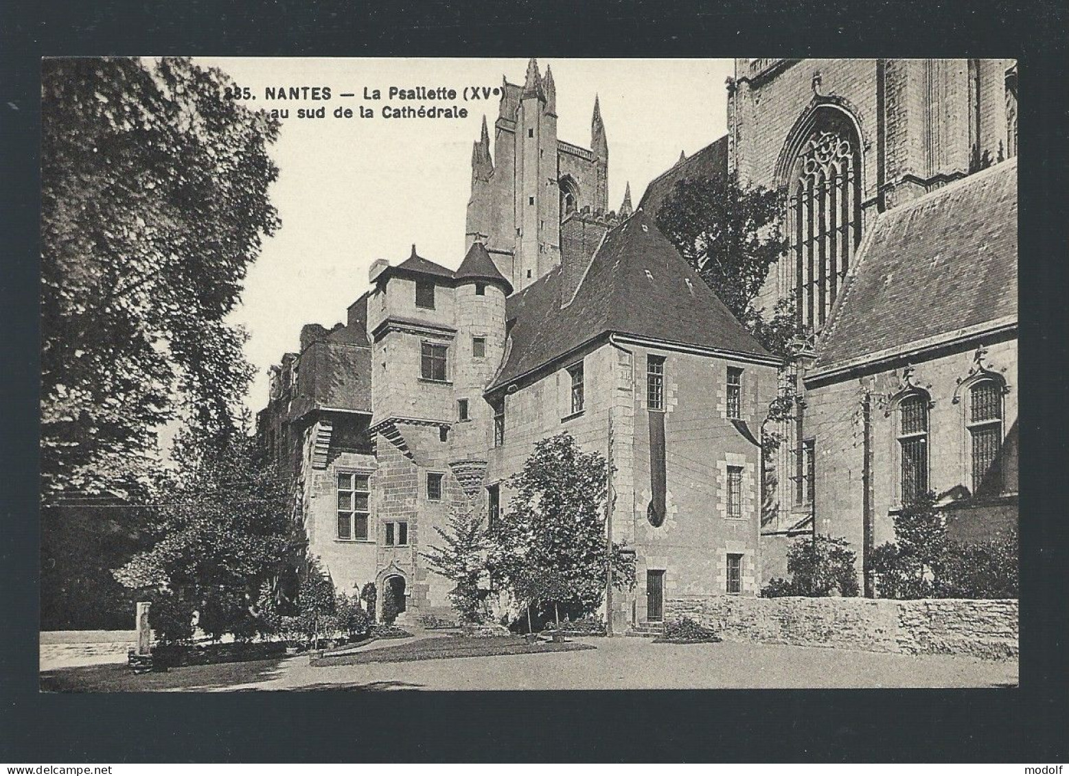 CPA - 44 - Nantes - La Psallette Au Sud De La Cathédrale - Non Circulée - Nantes