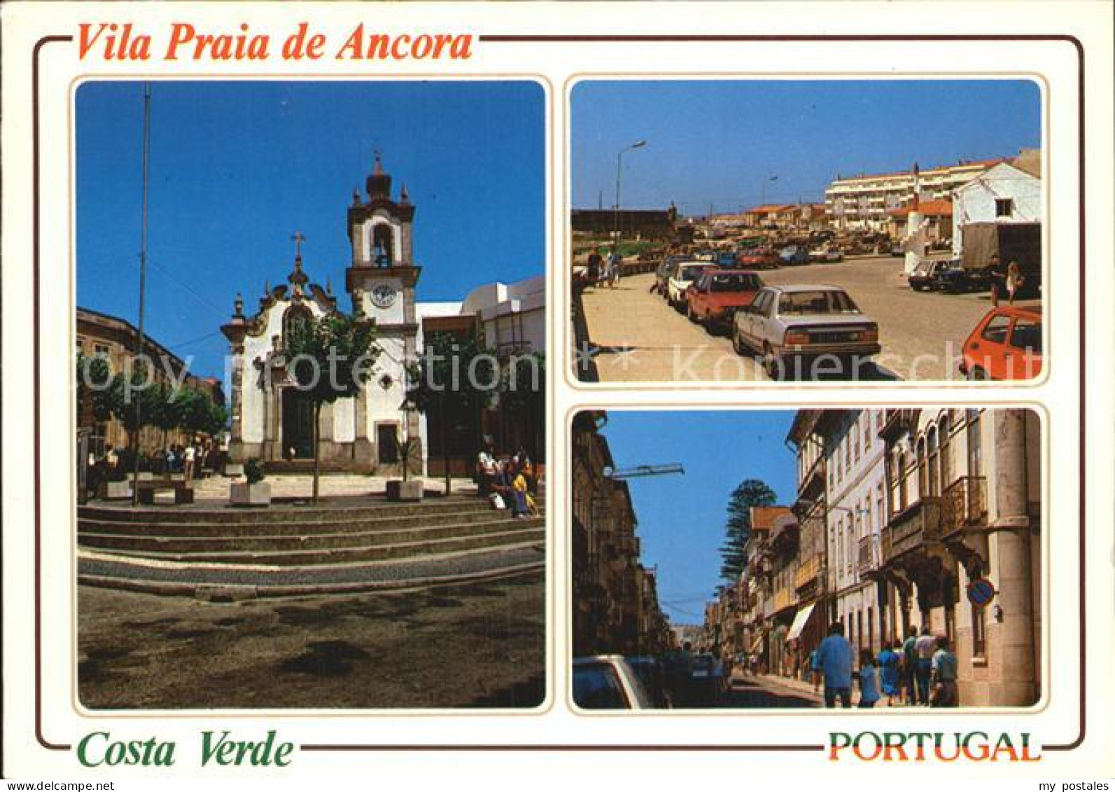 72557680 Portugal Vila Praia De Ancora Kirche Ortsansichten Portugal - Sonstige & Ohne Zuordnung