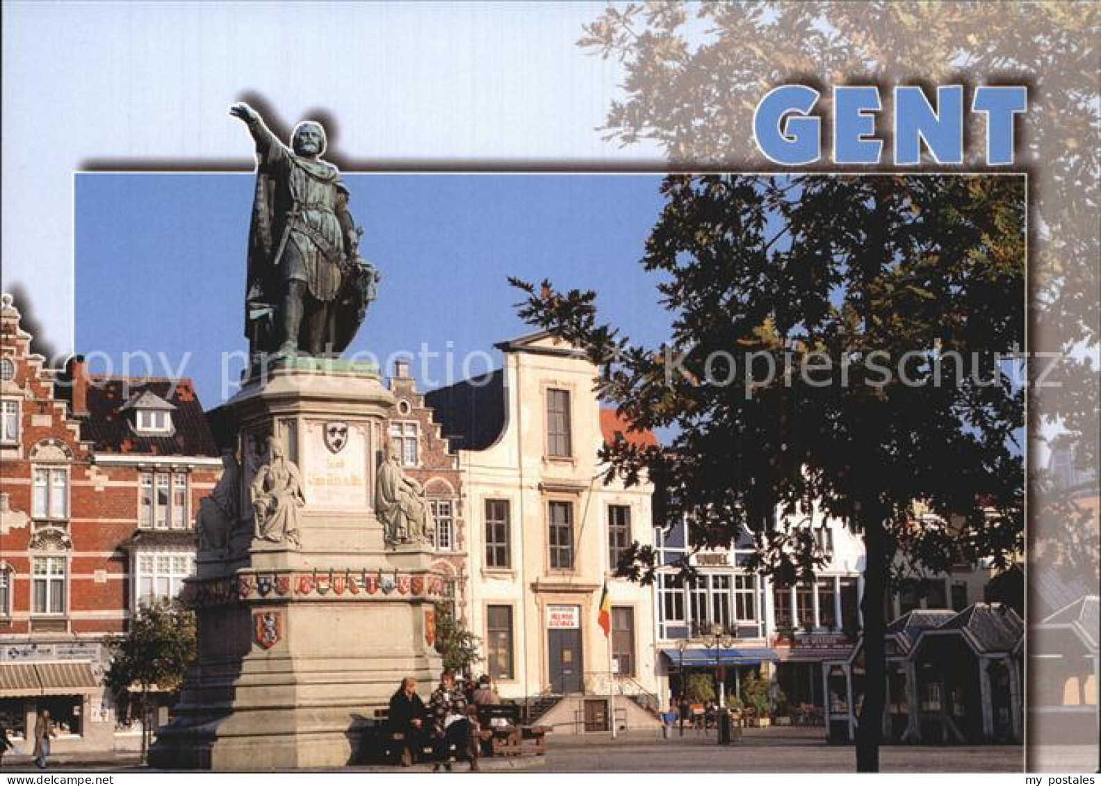 72557652 Gent Gand Flandre Vrijdagmarkt Jacob Van Artevelde  - Gent