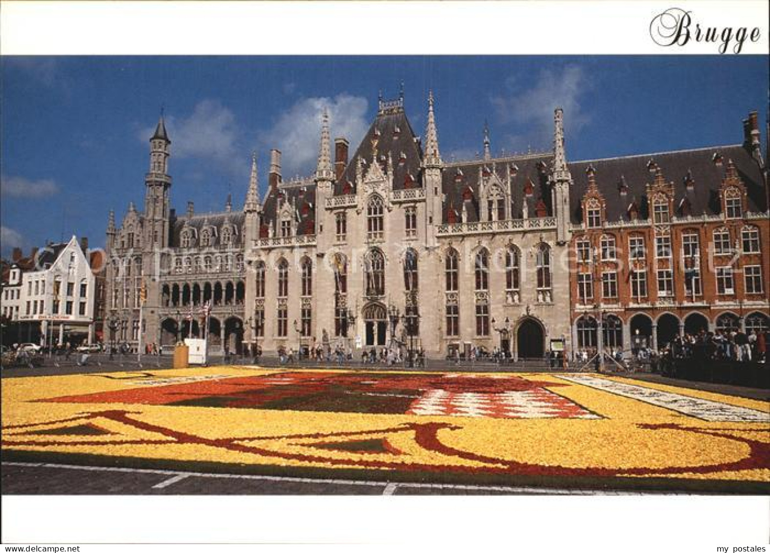 72557631 Brugge Marktplatz Blumenteppich  - Brugge
