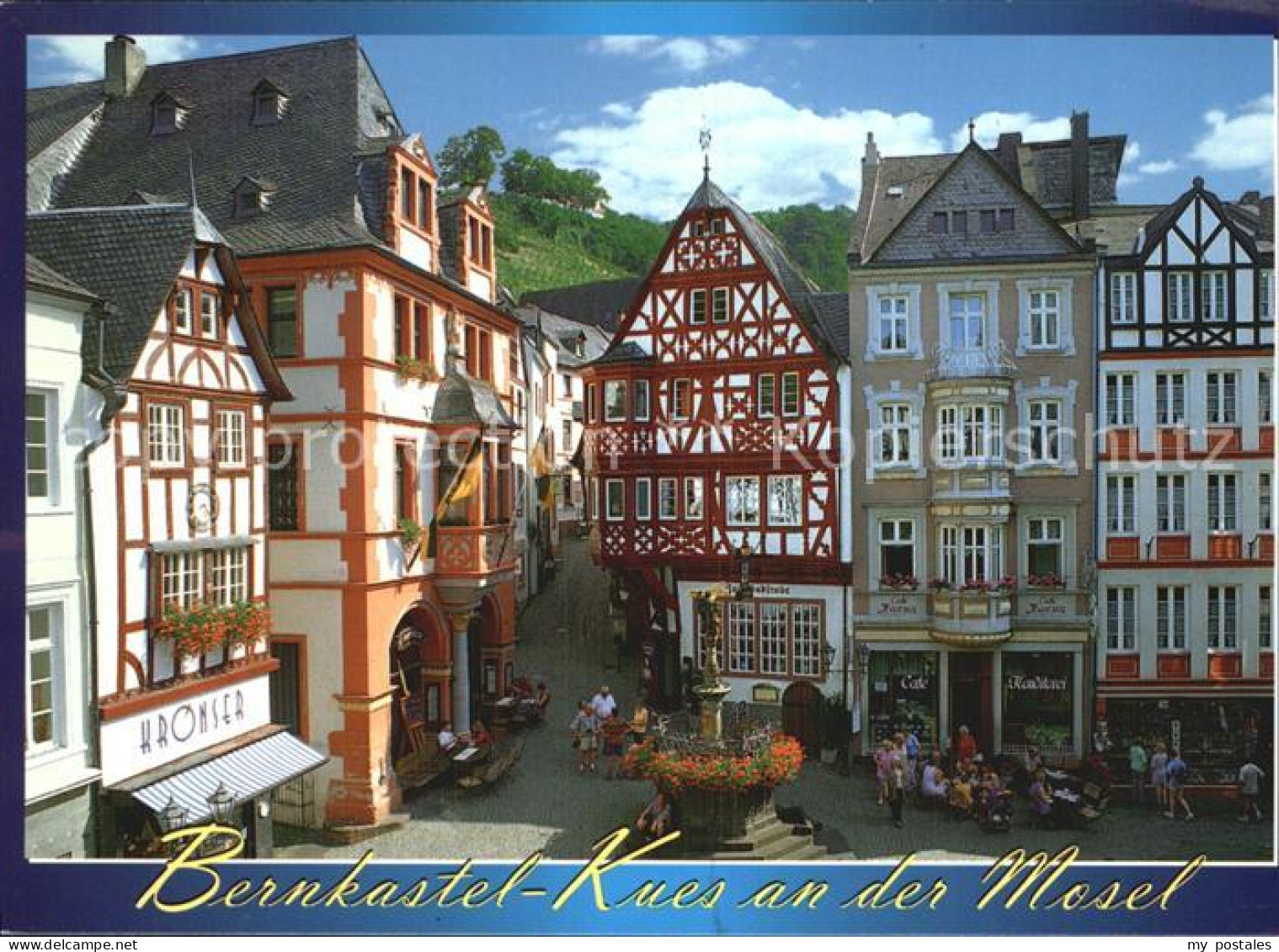 72557549 Bernkastel-Kues Weinort Marktplatz Bernkastel-Kues - Bernkastel-Kues