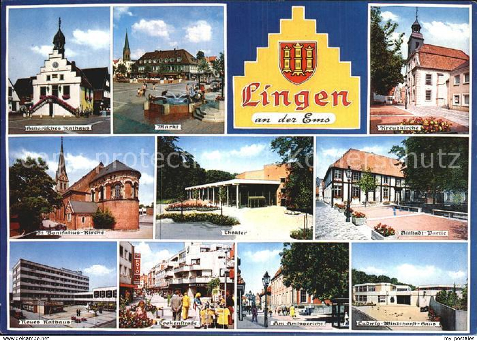 72557510 Lingen Ems Stadtansichten Lingen (Ems) - Lingen