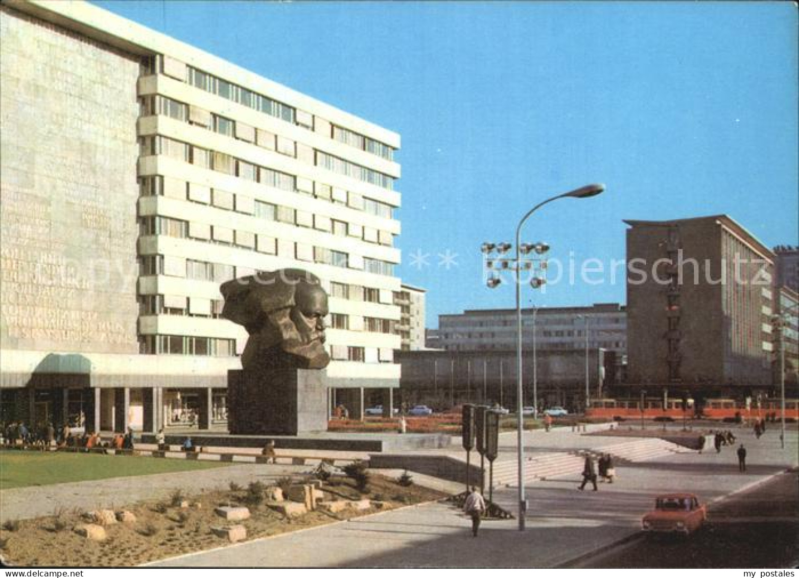 72557386 Karl-Marx-Stadt Karl Marx Allee Monument Chemnitz - Chemnitz