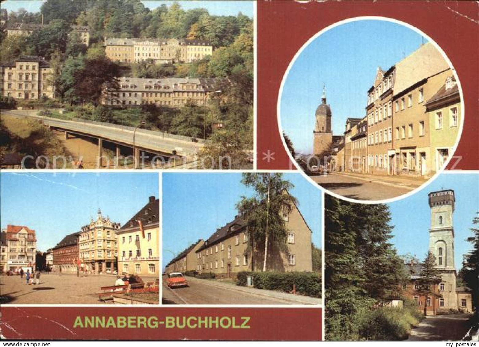 72557364 Annaberg-Buchholz Erzgebirge St Annenkirche Markt Friedrich Engels Stra - Annaberg-Buchholz