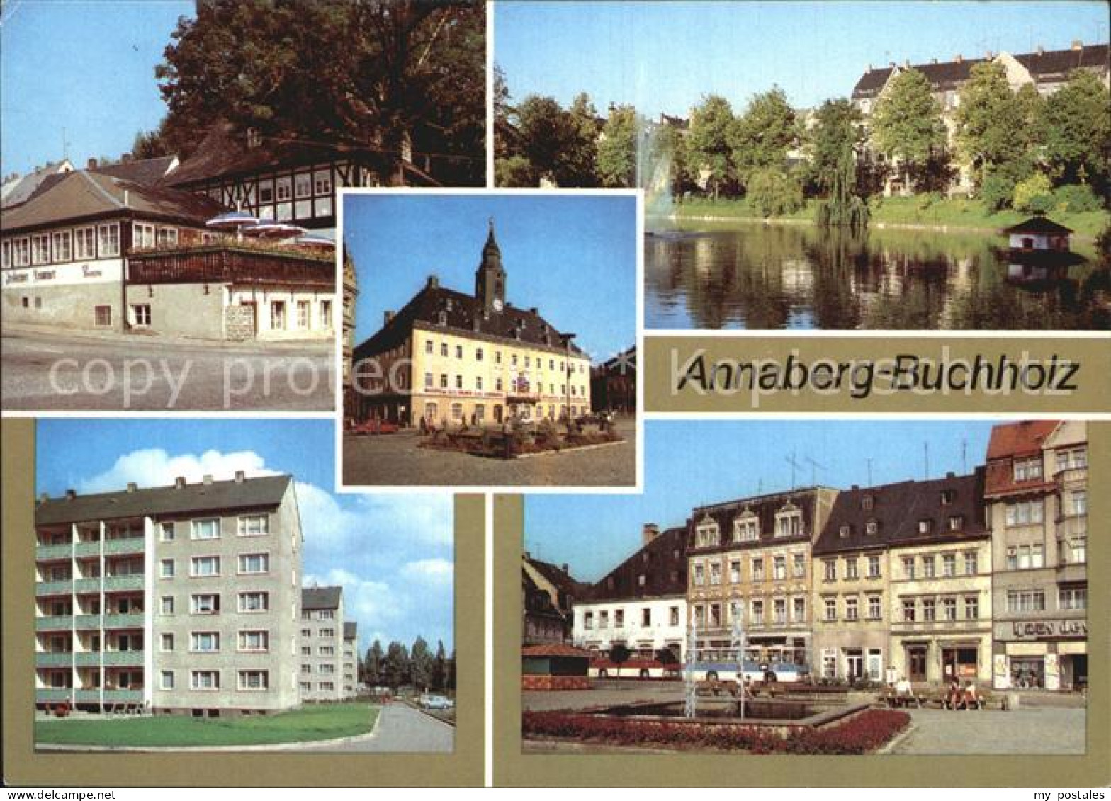 72557358 Annaberg-Buchholz Erzgebirge HO Gaststaette Frohnauer Hammer Schutzteic - Annaberg-Buchholz