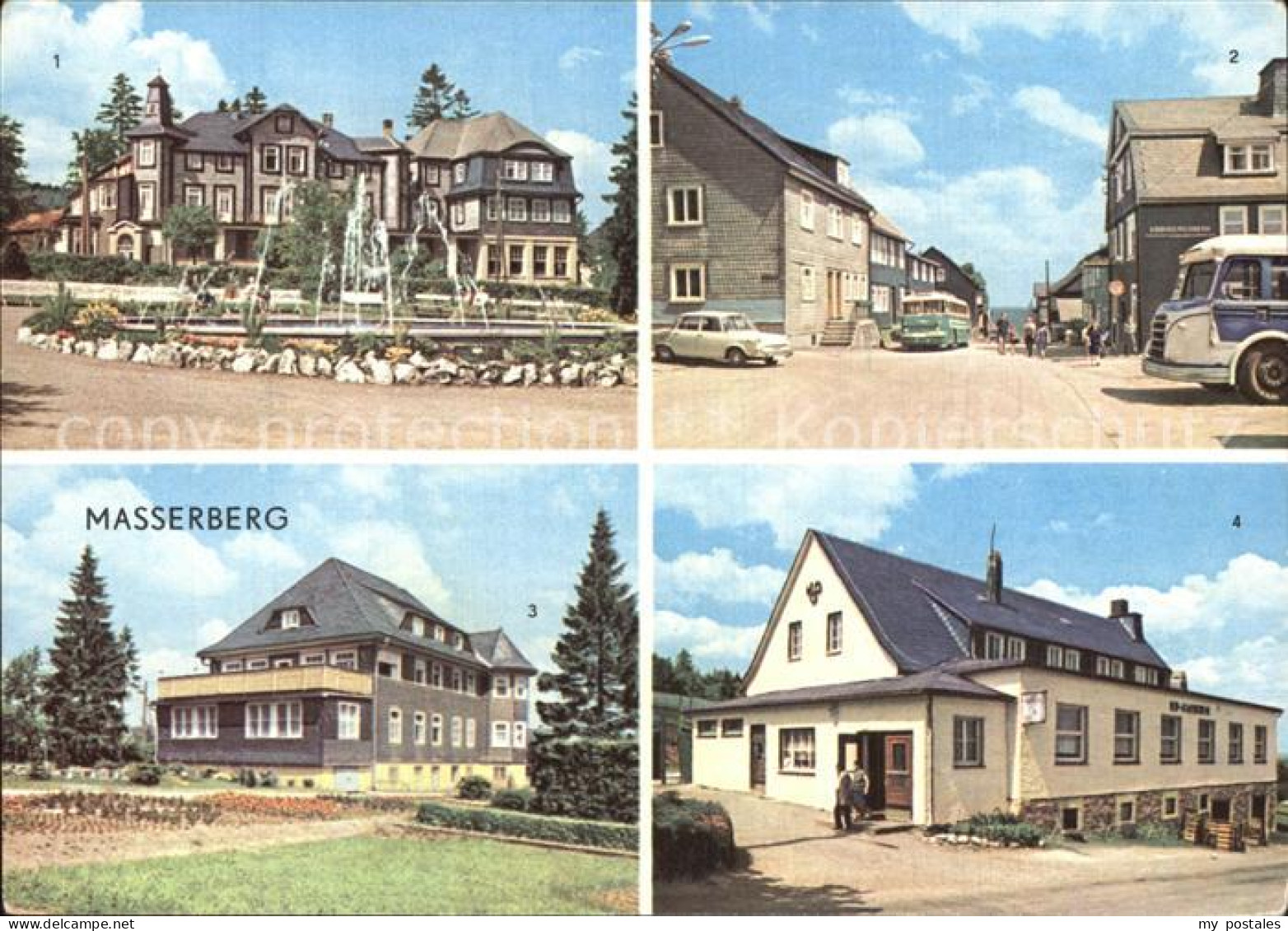 72557294 Masserberg Kurhaus Ernst Thaelmann Strasse Augenklinik HOG Berghof Mass - Masserberg