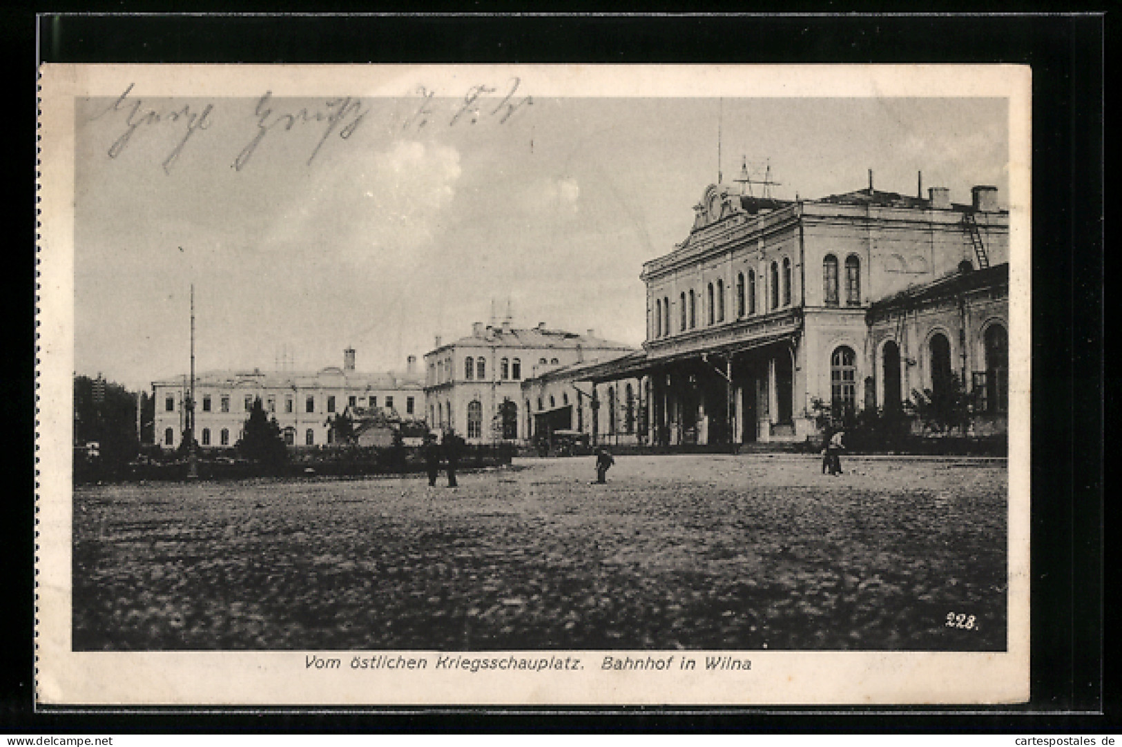 AK Wilna, Platz Vor Dem Bahnhof  - Lithuania