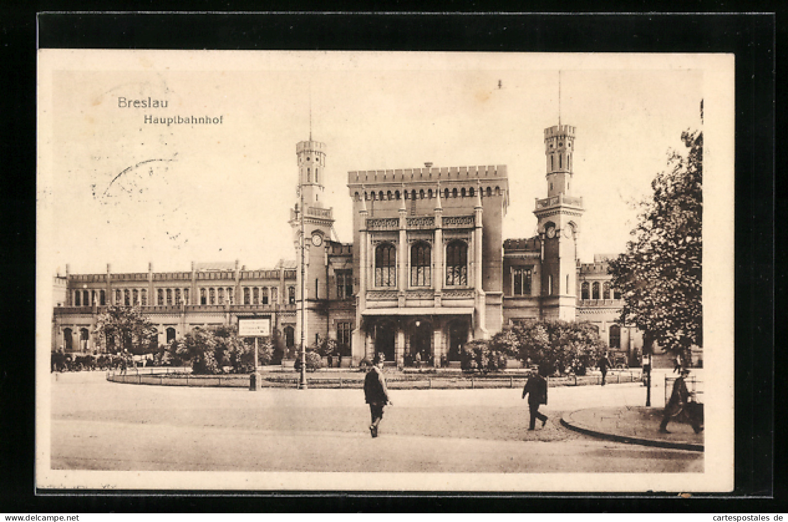 AK Breslau, Hauptbahnhof  - Schlesien