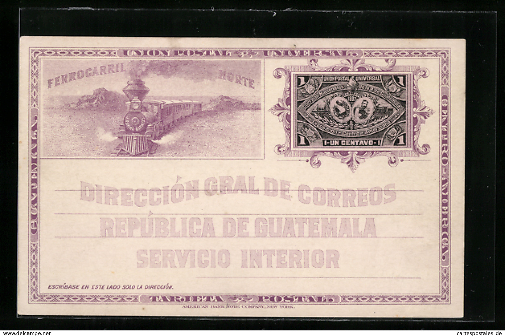 AK Guatemala, Ferrocarril Norte  - Guatemala