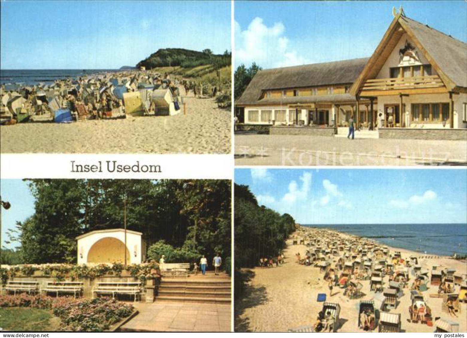 72556999 Koelpinsee Usedom Strand Damerow-Forstferienheim Konzertplatz Koserow U - Usedom