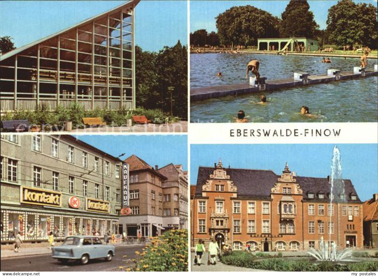 72556997 Eberswalde Tierpark Restaurant Freibad Platz Der Freundschaft Eberswald - Eberswalde