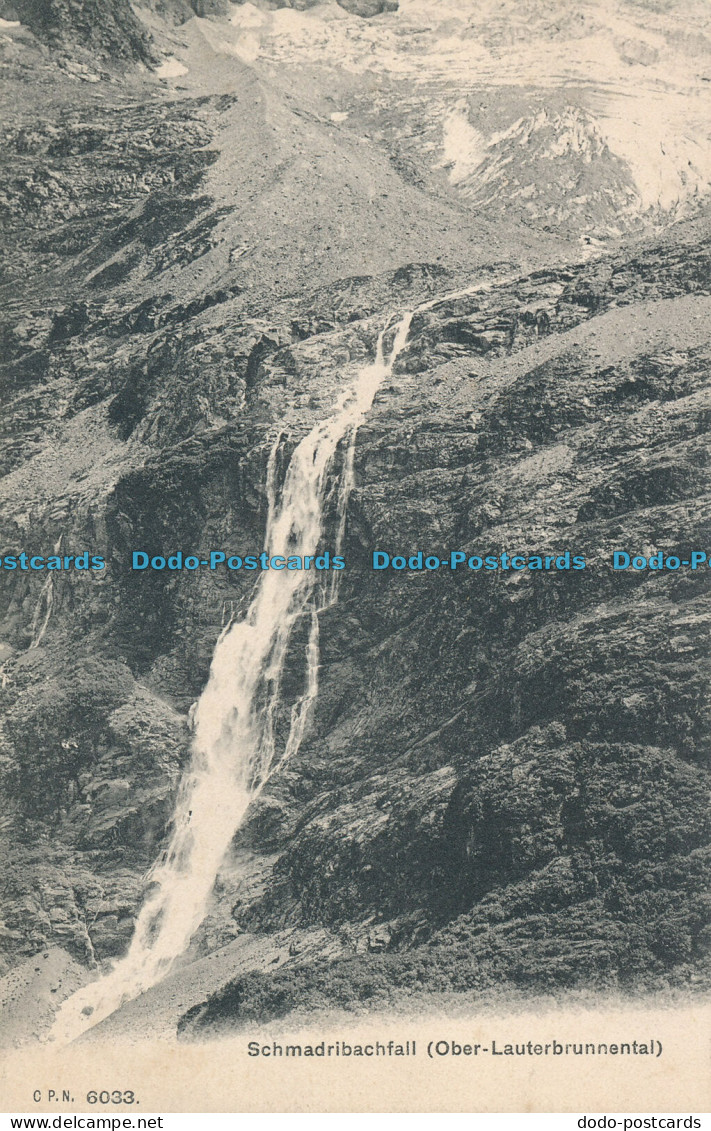 R007801 Schmadribachfall. Ober Lauterbrunnental - Monde