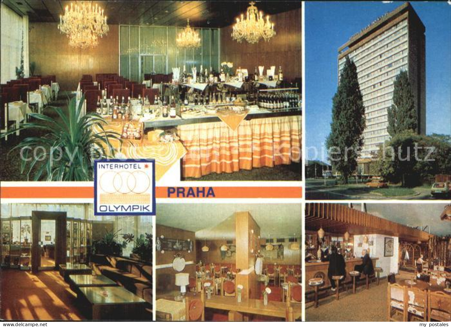 72556723 Praha Prahy Prague Interhotel Olympik  - Tchéquie