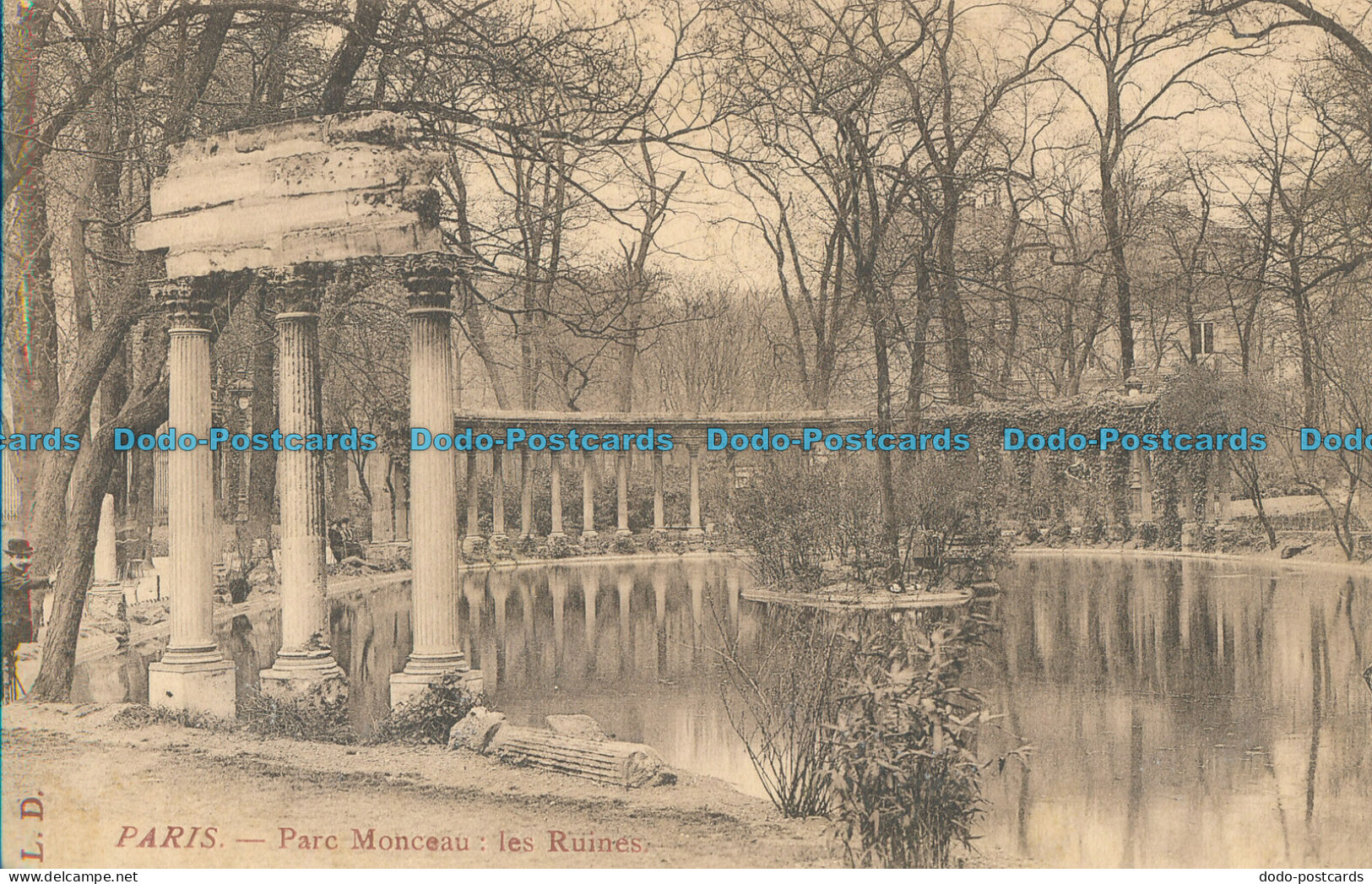 R008401 Paris. Parc Monceau. Les Ruines - World