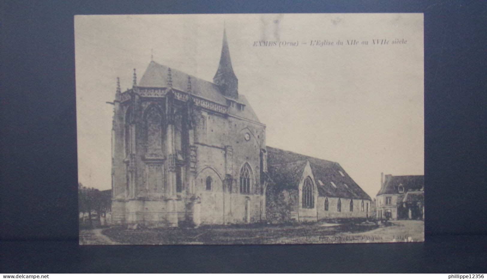 61385 . EXMES . L EGLISE DU XIIe AU XVIIe SIECLE - Exmes