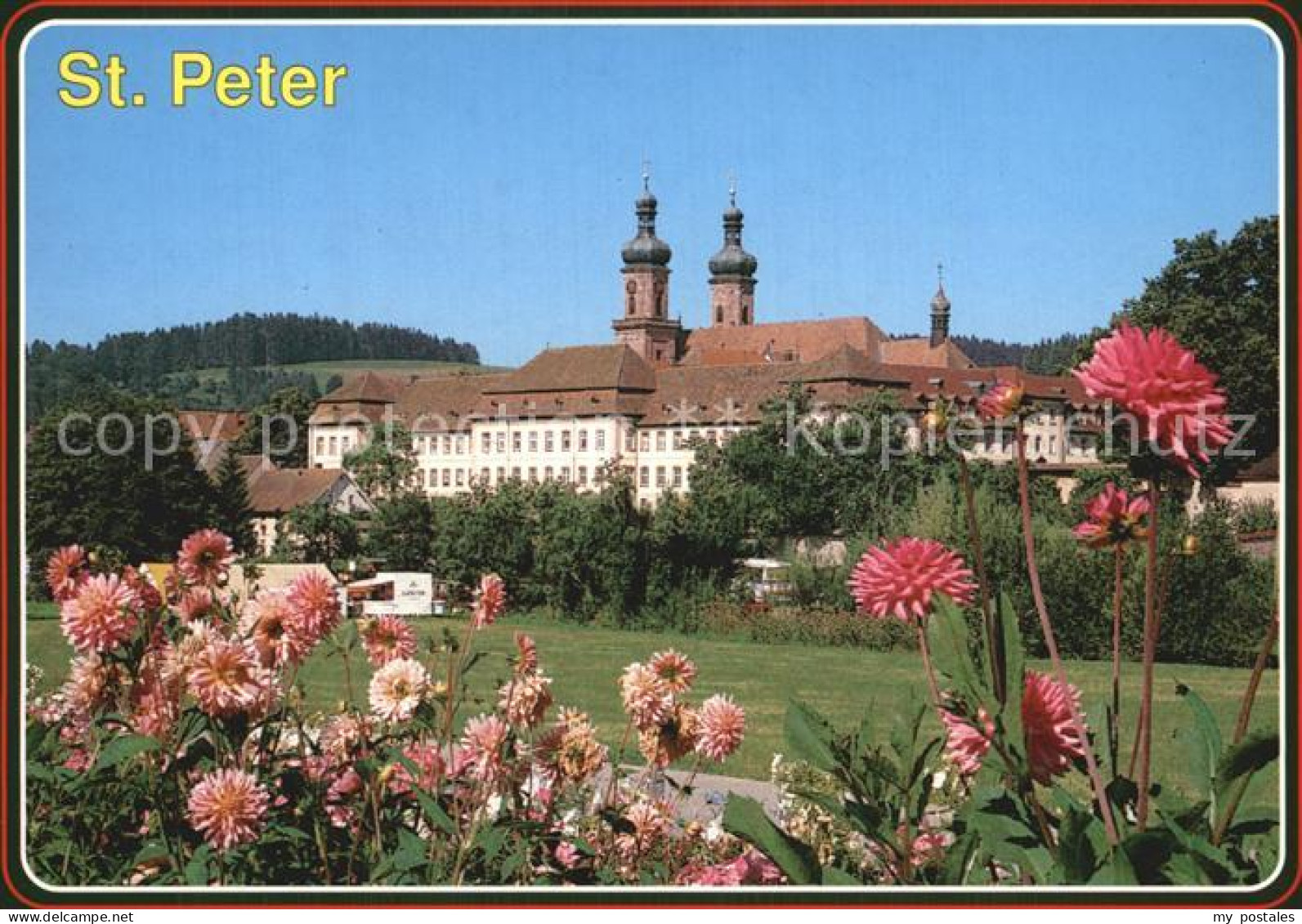 72555567 St Peter Schwarzwald Klosterkirche Kloster St. Peter - St. Peter