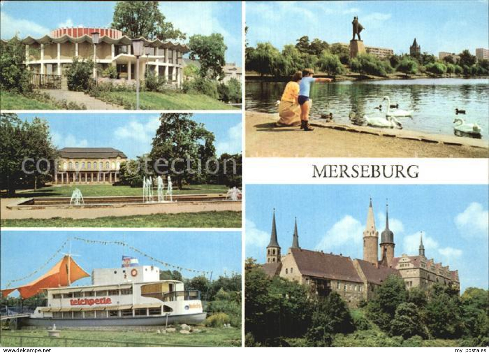 72555540 Merseburg Saale Schlossgarten Schloss Dom Merseburg - Merseburg