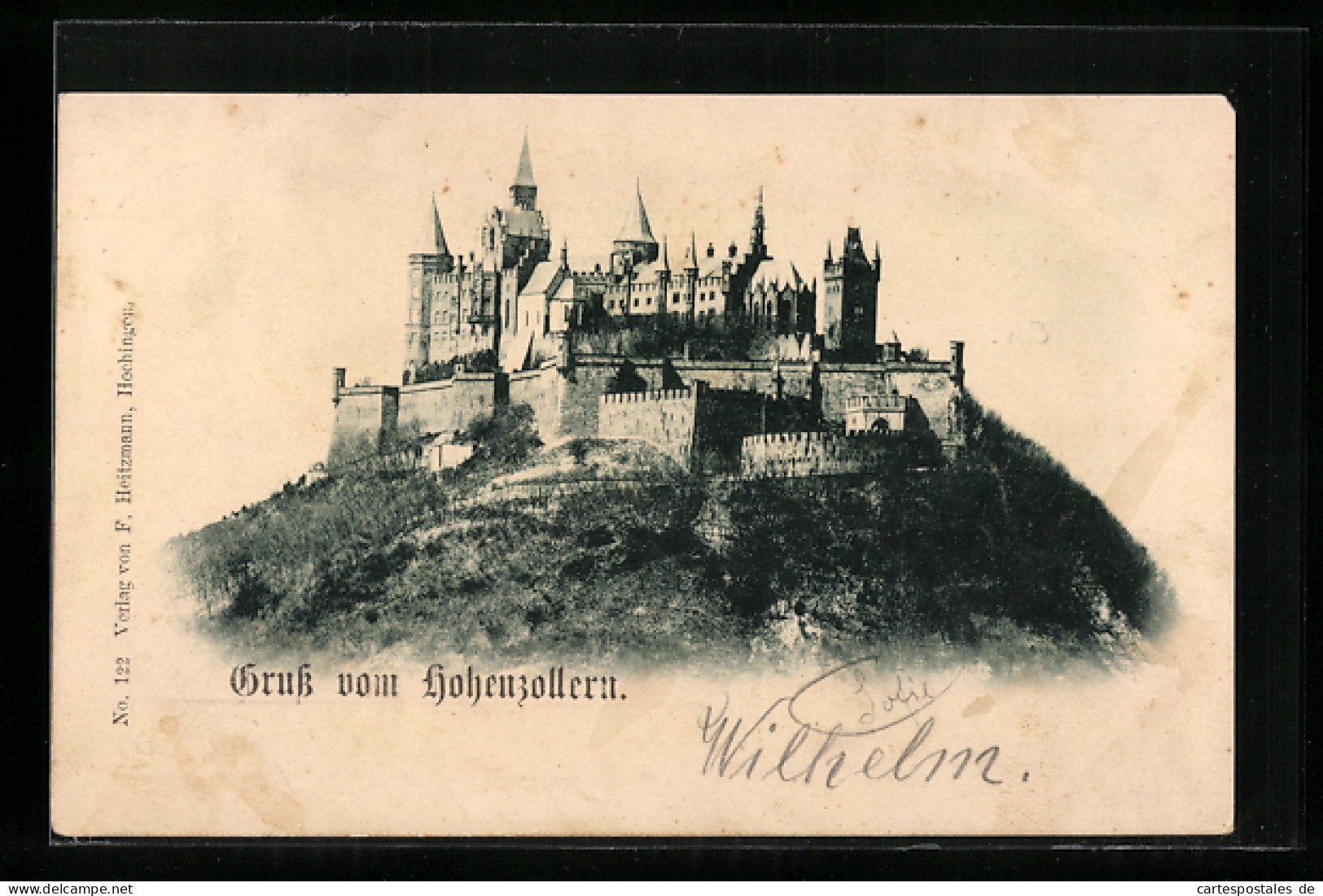 AK Burg Hohenzollern, Gesamtansicht  - Other & Unclassified