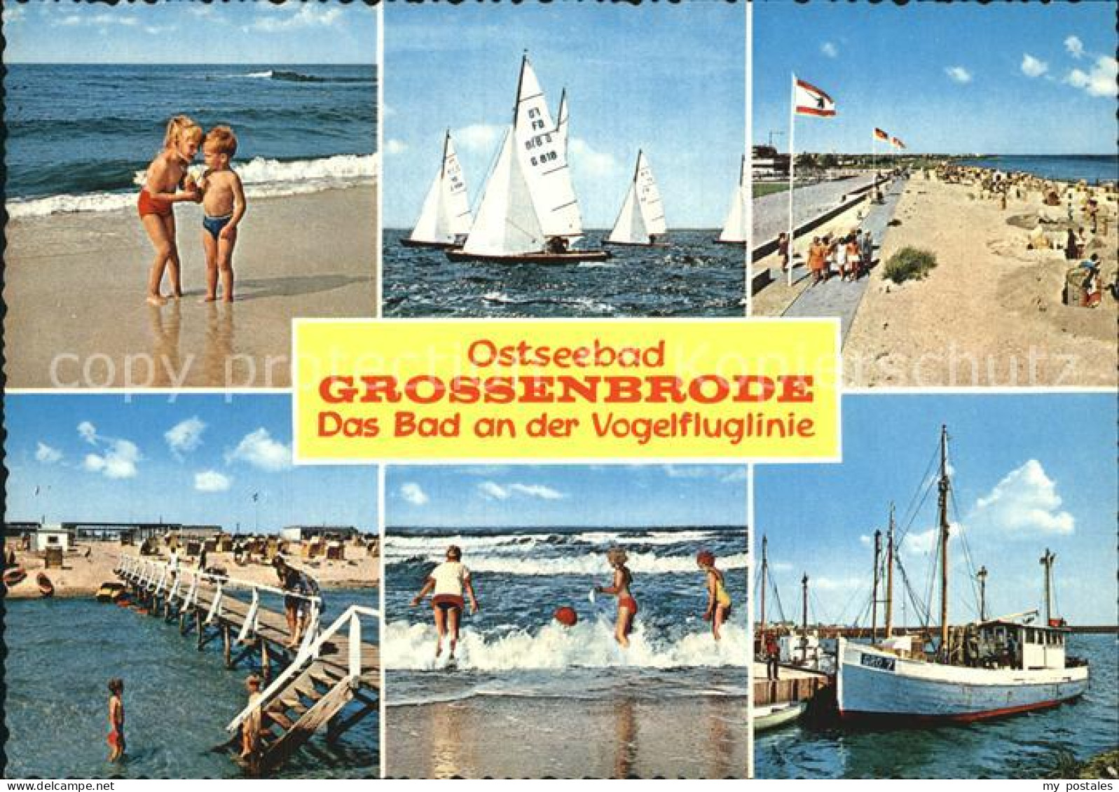 72553616 Grossenbrode Ostseebad Strand Hafen Grossenbrode - Sonstige & Ohne Zuordnung