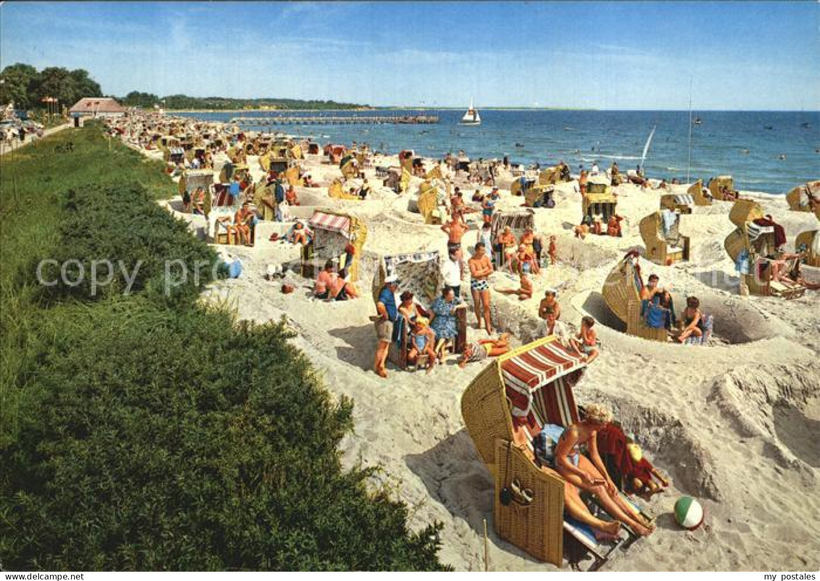 72553596 Haffkrug Ostseebad Strandleben Scharbeutz - Scharbeutz