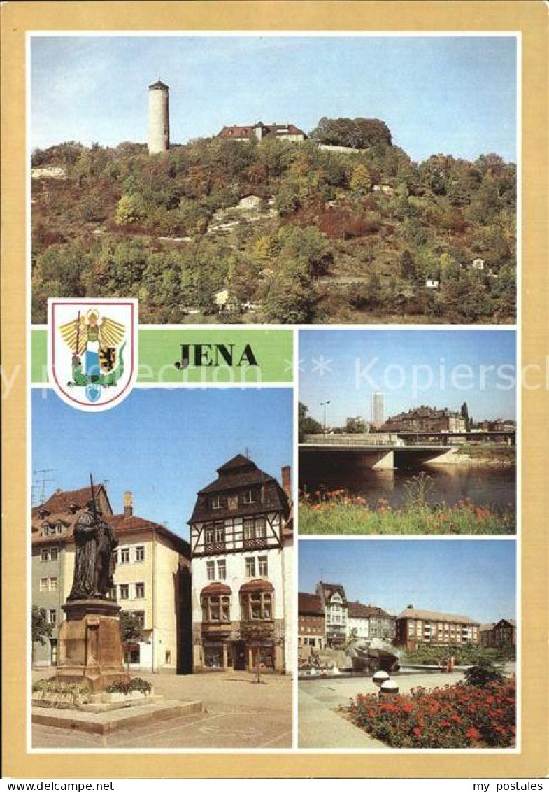 72553586 Jena Thueringen Fuchsturm Saalebruecke Hanfried Jena - Jena