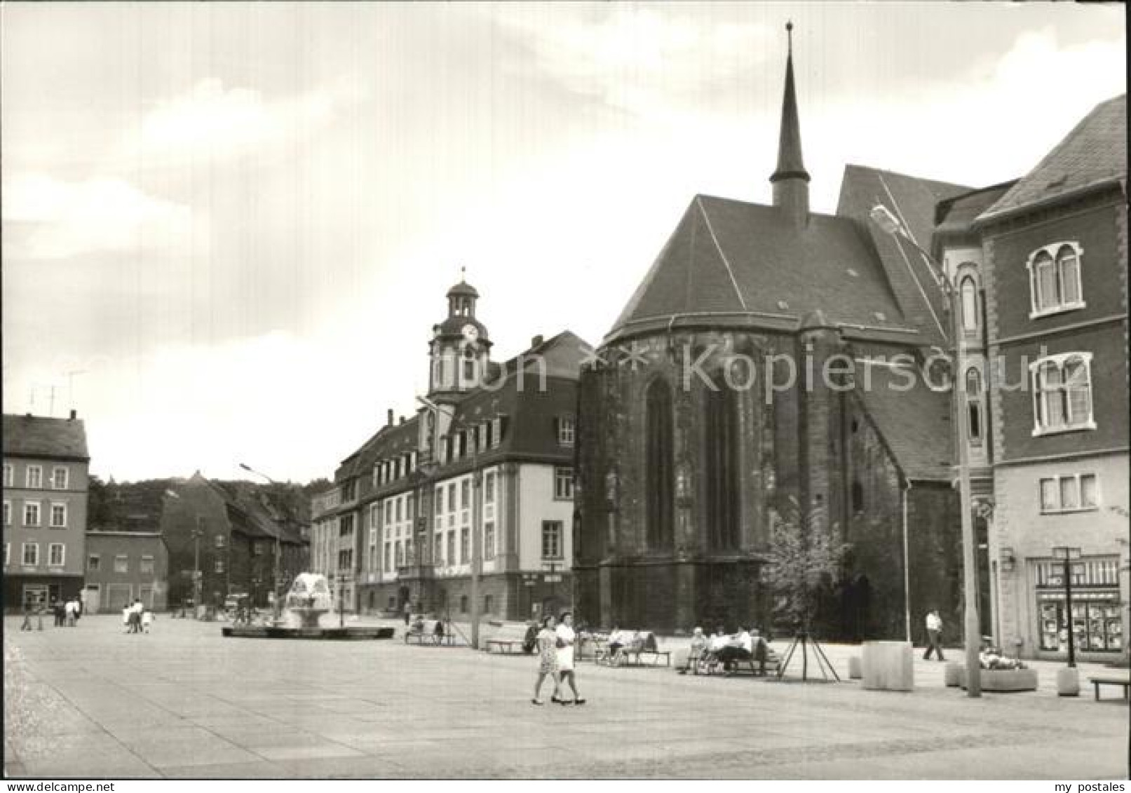 72553574 Weissenfels Saale Rathaus Karl-Marx-Platz Weissenfels - Weissenfels