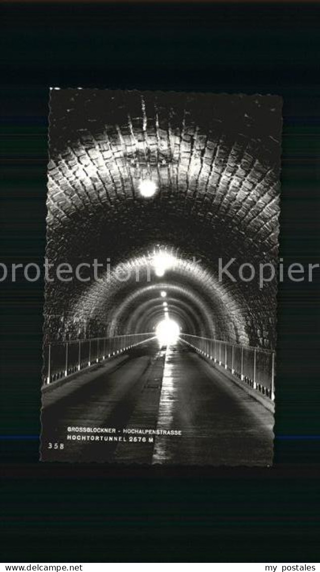 72553516 Grossglockner Hochalpenstrasse Hochtortunnel Heiligenblut - Other & Unclassified