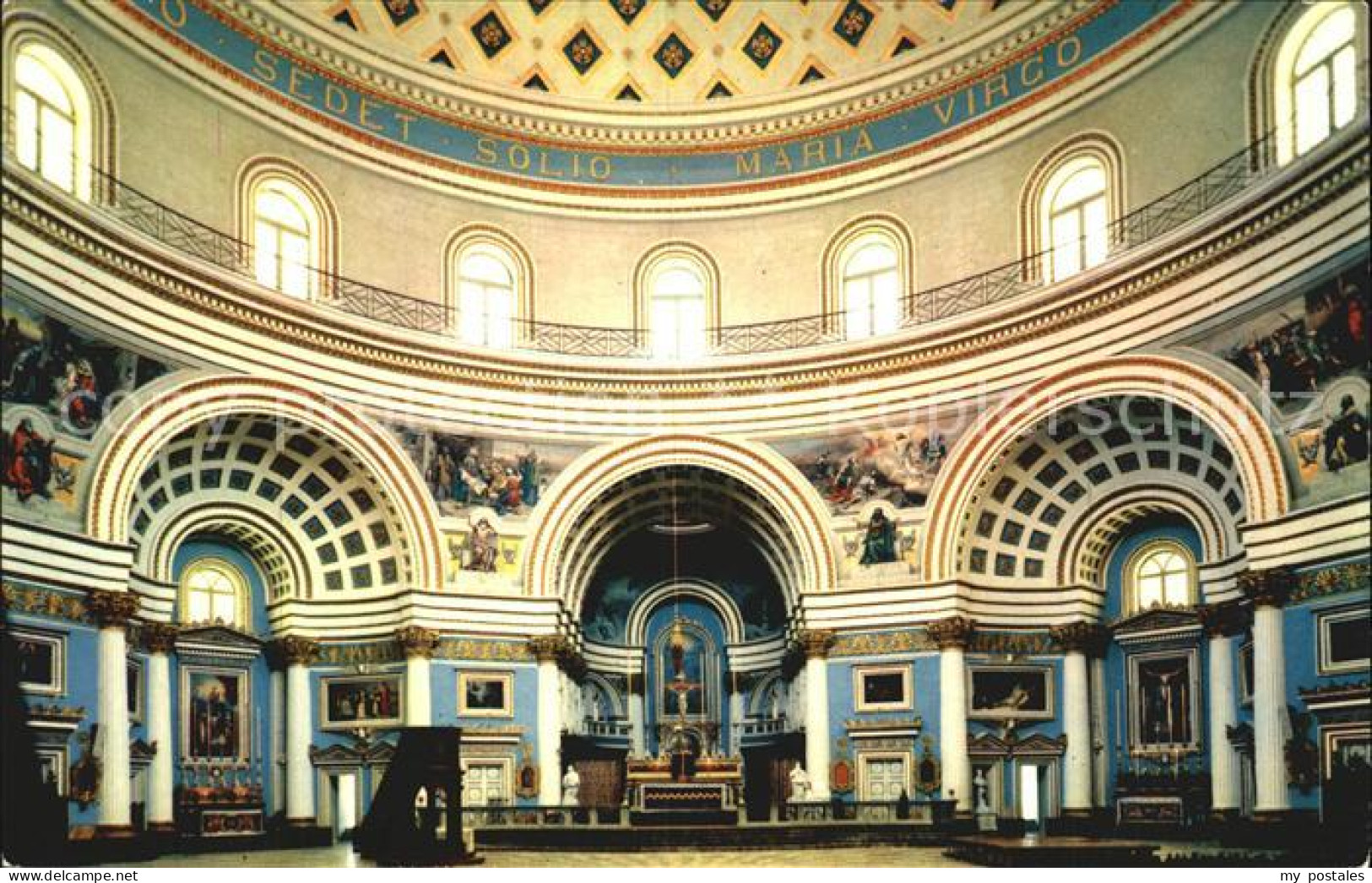 72552738 Malta Interior Of Mosta Church Malta - Malta